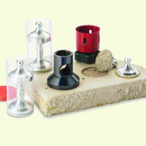 Kit Dolly 50mm per prove su plastica, legni e cemento